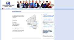 Desktop Screenshot of lfb-rlp.de
