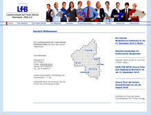 Tablet Screenshot of lfb-rlp.de